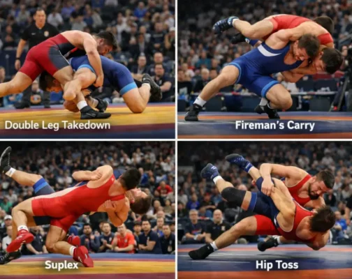 Самые эффективные броски вольной борьбы 2026: что работает на турнирах