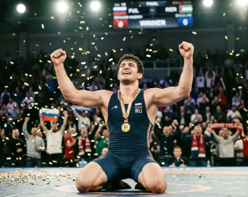 Ибрагим Кадиев выиграл всё: как дагестанец стал звездой борьбы